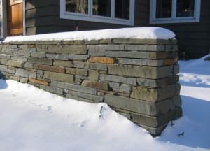 Bluestone Wall